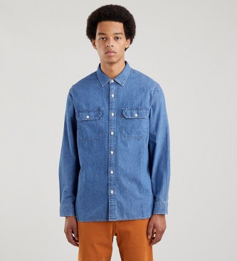 Levi's Camicia blu Jackson Worker
