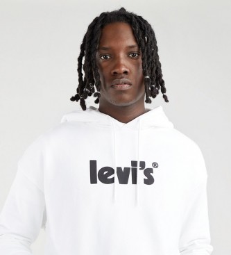 Levi's Sweat-shirt Relaxed Fit blanc 