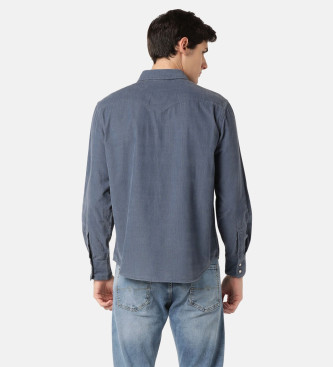 Levi's Camisa Barstow Western azul