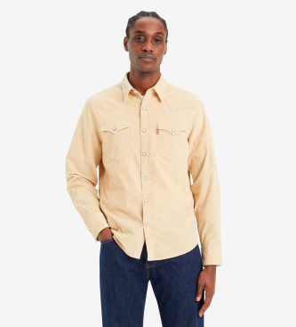 Levi's Camicia western Barstow beige