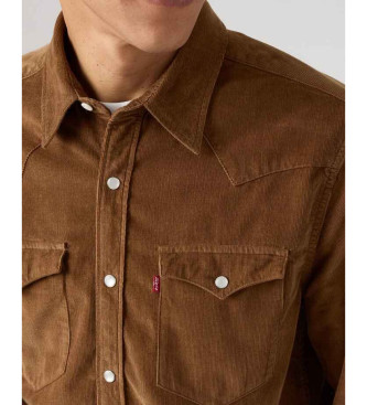 Levi's Brązowa koszula Barstow Western Standard Shirt