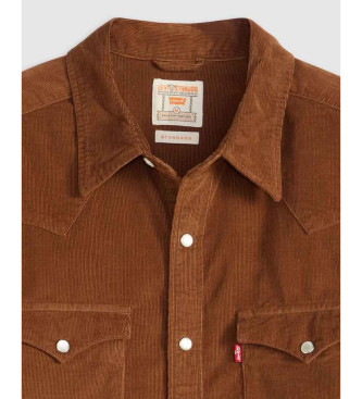 Levi's Brązowa koszula Barstow Western Standard Shirt