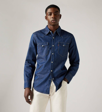 Levi's Camisa da marinha ocidental Bartstow