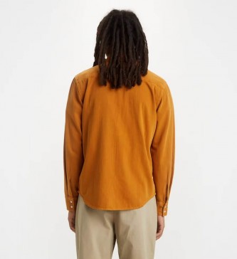 Levi's Camicia standard occidentale classica arancione