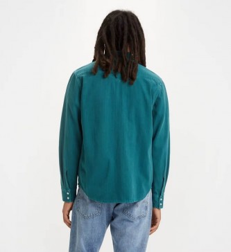 Levi's Camicia standard occidentale classica verde