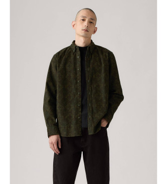 Levi's Authentic Button Down Shirt dark green