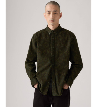 Levi's Authentic Button Down Shirt dark green