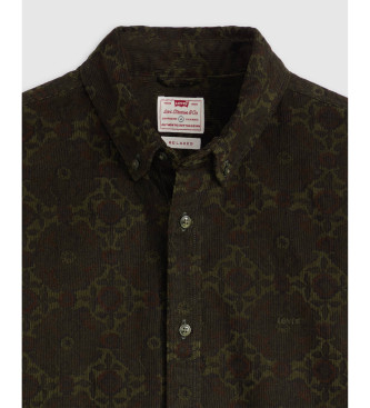 Levi's Authentic Button Down Shirt dark green