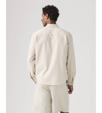 Levi's Authentic Beige Button Down Shirt