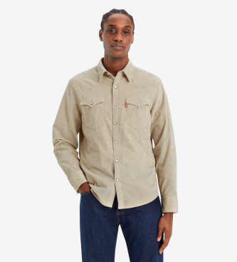 Levi's Camisa de pana Barstow Western beige