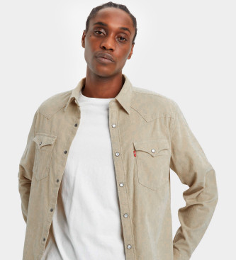 Levi's Camisa de pana Barstow Western beige