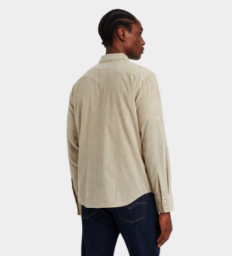 Levi's Camisa de pana Barstow Western beige