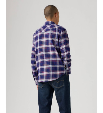Levi's Barstow Standard Fit Corduroy Western Shirt bleu