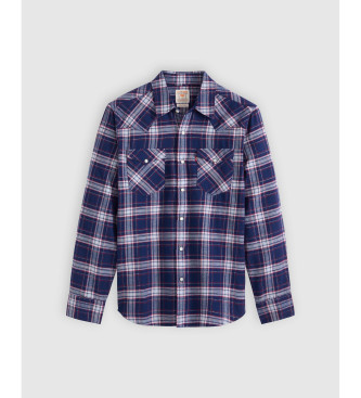 Levi's Barstow Standard Fit Corduroy Western Shirt bleu