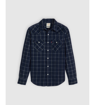 Levi's Barstow Standard Fit Corduroy Western Shirt navy