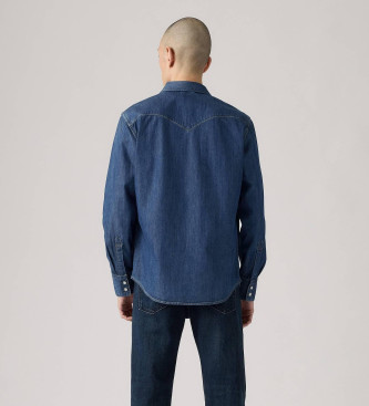 Levi's Standardna majica Western Barstow modra
