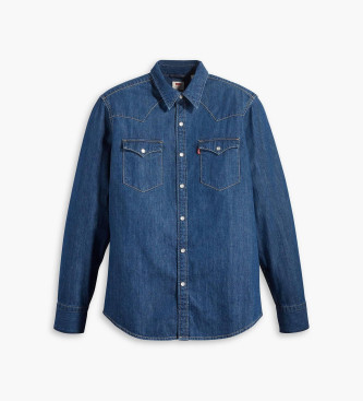 Levi's Standardna majica Western Barstow modra