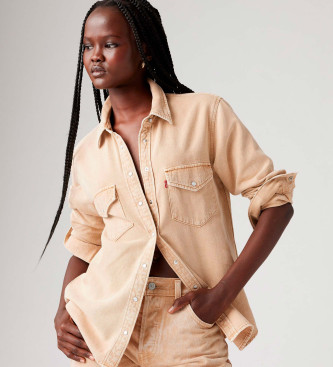 Levi's Iconica camicia western beige