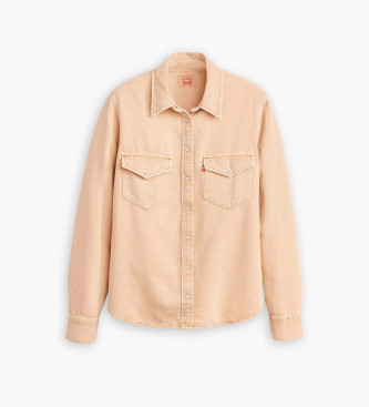 Levi's Iconica camicia western beige