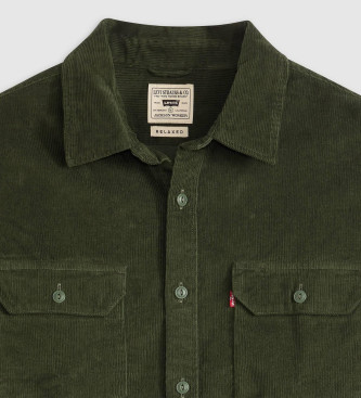 Levi's Sobrecamisa Jackson Worker verde oscuro