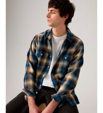 Levi's Chemise de travail Jackson bleue