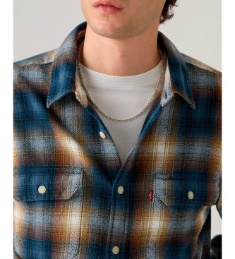 Levi's Chemise de travail Jackson bleue