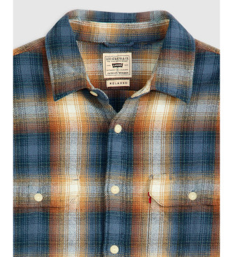 Levi's Chemise de travail Jackson bleue