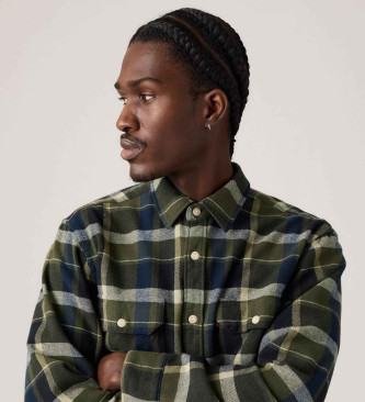 Levi's Koszula robocza Jackson zielona