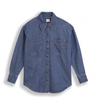 Levi's Camicia di jeans blu scuro Jadon