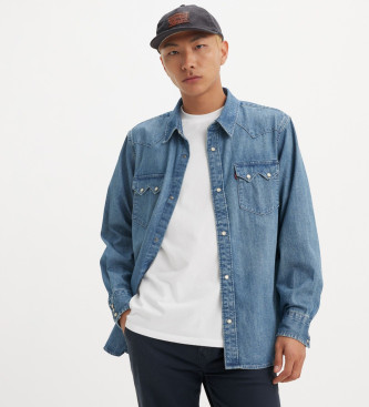 Levi's Sawtooth Rlx Fit Western Shirt blue