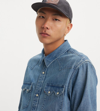 Levi's Sawtooth Rlx Fit Western Shirt azul