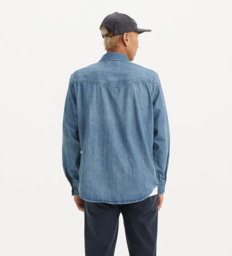 Levi's Sawtooth Rlx Fit Westernhemd blau