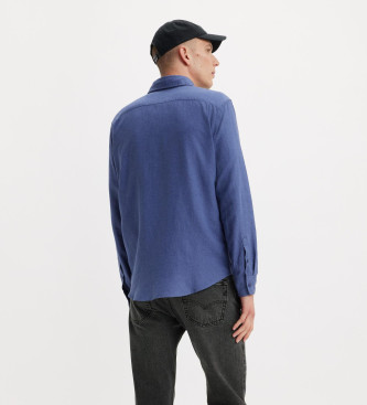 Levi's Shirt Sunset 1 Pocket Standaard Blauw