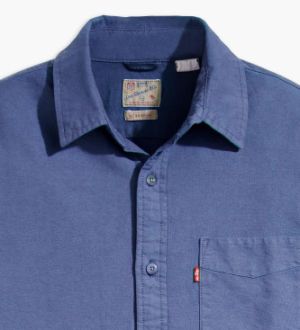 Levi's Camisa Sunset 1 Pocket Standard azul