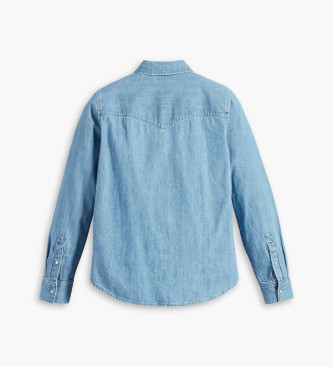 Levi's Iconica camicia in denim blu western