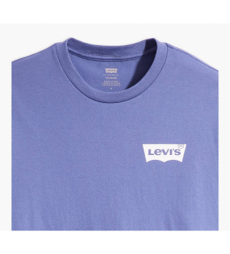 Levi's Klassisk bl T-shirt med tryck