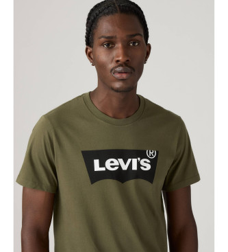 Levi's Maglietta con logo classico in verde