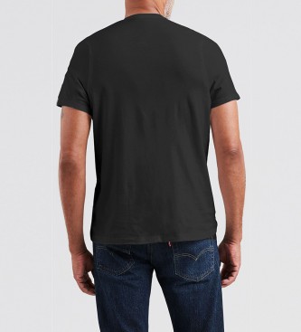 Levi's Black V-neck T-shirt