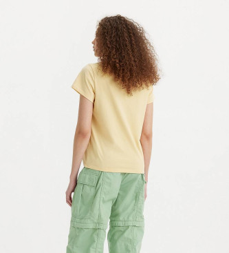 Levi's T-shirt med V-ringning The Perfect yellow