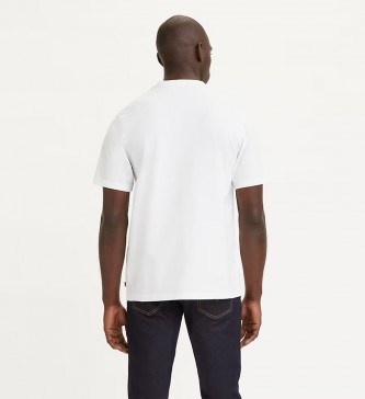 Levi's Lstsiddende T-shirt hvid