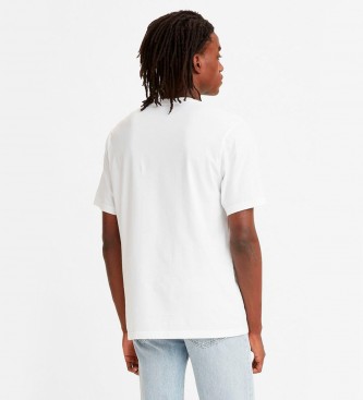 Levi's Trykt T-shirt med hvid loose fit