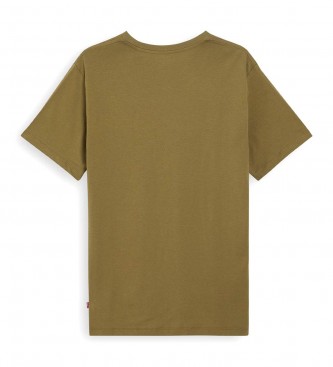 Levi's T-shirt z nadrukiem zielony