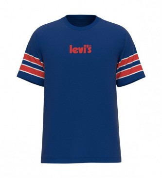 Levi's T-shirt ampia blu navy