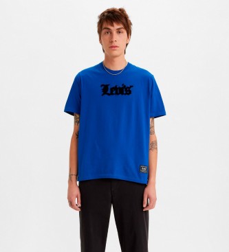 Levi's T-Shirt Passform Loose Fit Blau