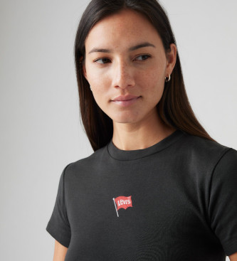 Levi's Camiseta Graphic Essential Sporty negro