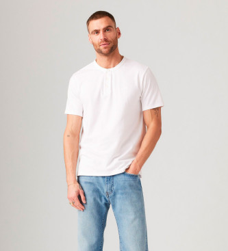 Levi's T-shirt Henley blanc