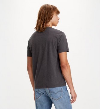 Levi's T-shirt Housemark Original gris foncé