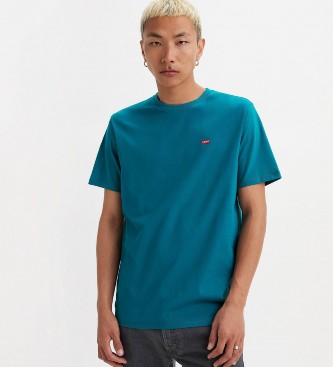 Levi's T-shirt Original Housemark azul