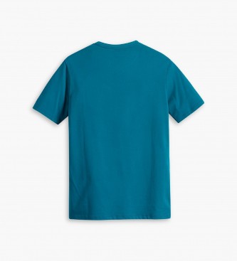 Levi's Origineel huismerk T-shirt blauw