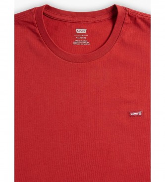 Levi's Camiseta Original Housemark rojo